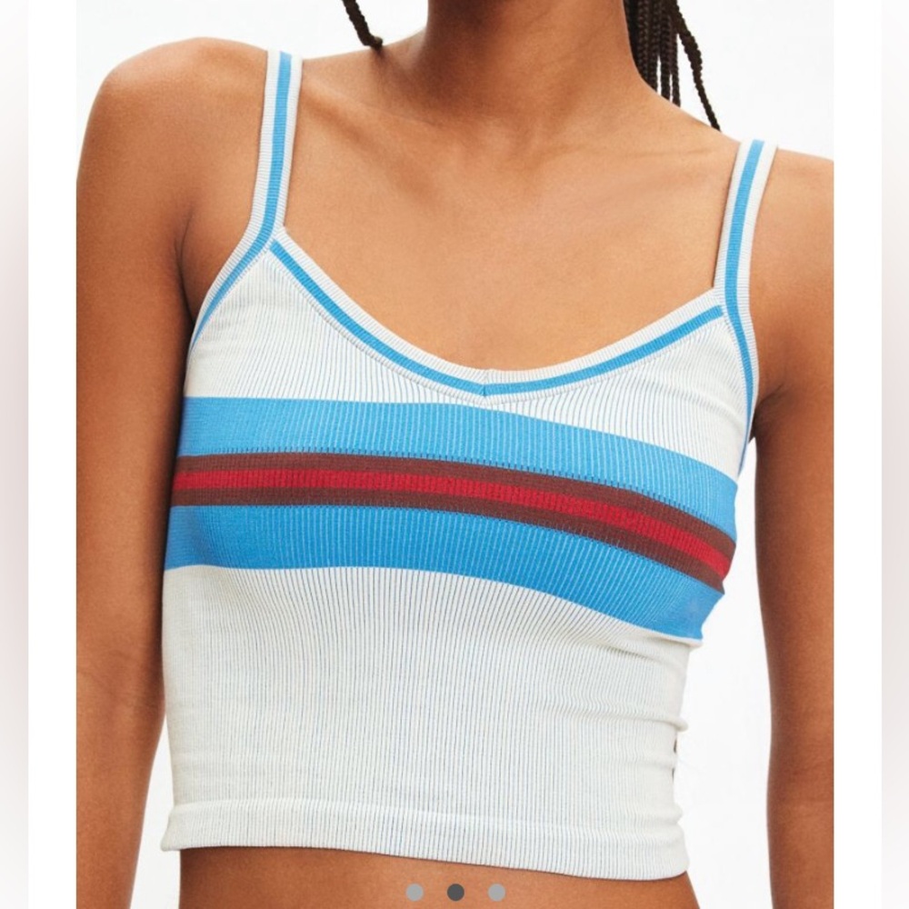 NWOT Out from Under Shiloh Striped Ribbed Knit Cami - Picture 2 of 4